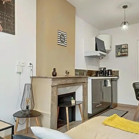 דירה Magnifique Studio Centre Ville Tout Confort 2 Pers סן-קוונטן