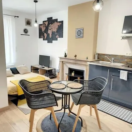 Magnifique Studio Centre Ville Tout Confort 2 Pers דירה סן-קוונטן